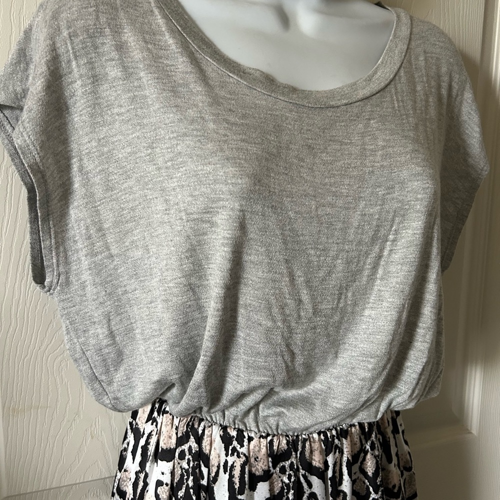 Loyd/Ford Palm Springs Women’s Loy-Tee Animal Print Jersey Top Silk Dress Sz‎ 6 - Picture 8 of 16